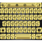 Emoji Keyboard Metallic Gold biểu tượng