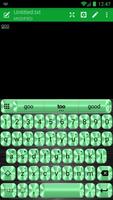 Emoji Keyboard Metallic Green ảnh chụp màn hình 1