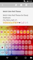 Multicolor Red Emoji Keyboard gönderen