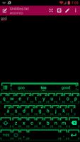 Emoji Keyboard Neon Green 2 ảnh chụp màn hình 1