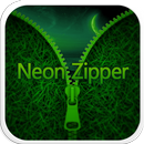 Neon Zipper Emoji Keyboard Theme APK