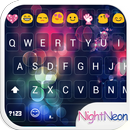 Night Glass Emoji Keyboard APK