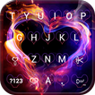 Smoke Heart Emoji Keyboard Wallpaper