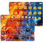 Ice & Fire Emoji Keyboard for Android GO иконка