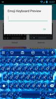 Emoji Keyboard Shading Blue স্ক্রিনশট 1