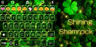 Shining Shamrock Emoji Theme