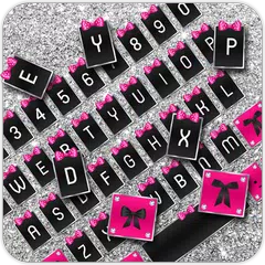 Silver bow - Emoji Keyboard APK download