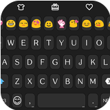 Simple Black Emoji keyboard иконка