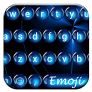 Emoji Keyboard Spheres Blue APK