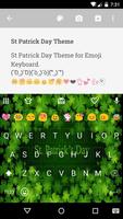 St. Patrick Day Emoji keyboard Affiche
