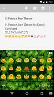 St. Patrick Day Emoji keyboard capture d'écran 1