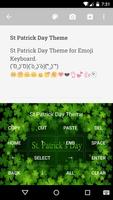 St. Patrick Day Emoji keyboard capture d'écran 2