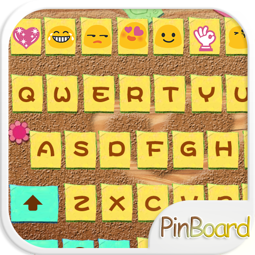 Sweet Pinboard Emoji Keyboard