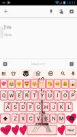 Emoji Keyboard Paris Eiffel screenshot 1