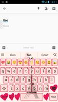 برنامه‌نما Emoji Keyboard Paris Eiffel عکس از صفحه