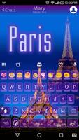 �Paris Emoji clavier Thème🗼 capture d'écran 2