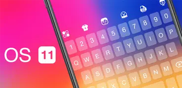 Color Rainbow Emoji Keyboard Wallpaper