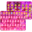 Pink Galaxy -KK Emoji Keyboard