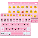 Pink Emoji Keyboard -Emoticons APK