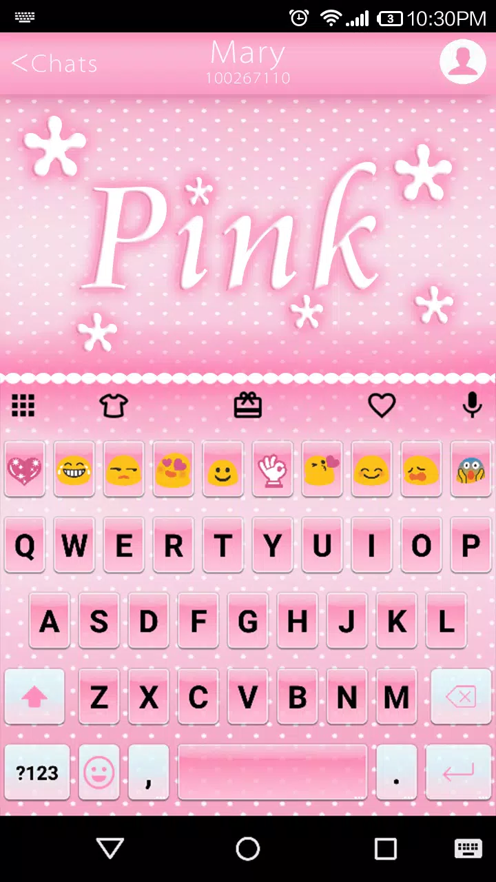 Pink Emoji Keyboard -Emoticons APK for Android Download