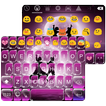Romantic Love Emoji Keyboard Theme