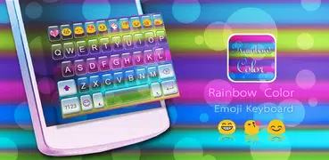 Rainbow Color Emoji Keyboard