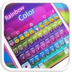 download Rainbow Color Emoji Keyboard APK