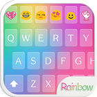 Emoji clavier amour Arc enCiel icône