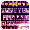 Red Lighting Theme – Emoji Keyboard ⚡