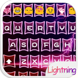 Red Lighting Theme – Emoji Keyboard ⚡ ícone