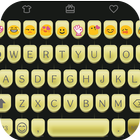 Yellow Type Writer Keyboard simgesi