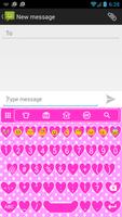 Emoji Keyboard Valentine Heart ảnh chụp màn hình 2