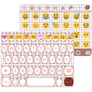 Cute Bunny Emoji Keyboard Skin APK