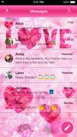 Love Messages Theme Art Affiche