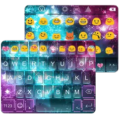 Rainbow Star Emoji Keyboard