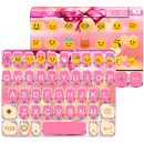 Pink Bowknot Keyboard Theme APK