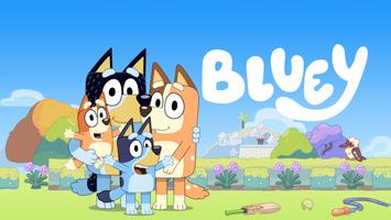 Bluey And Bingo Hero Game plakat