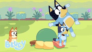 Bluey And Bingo Hero Game screenshot 2