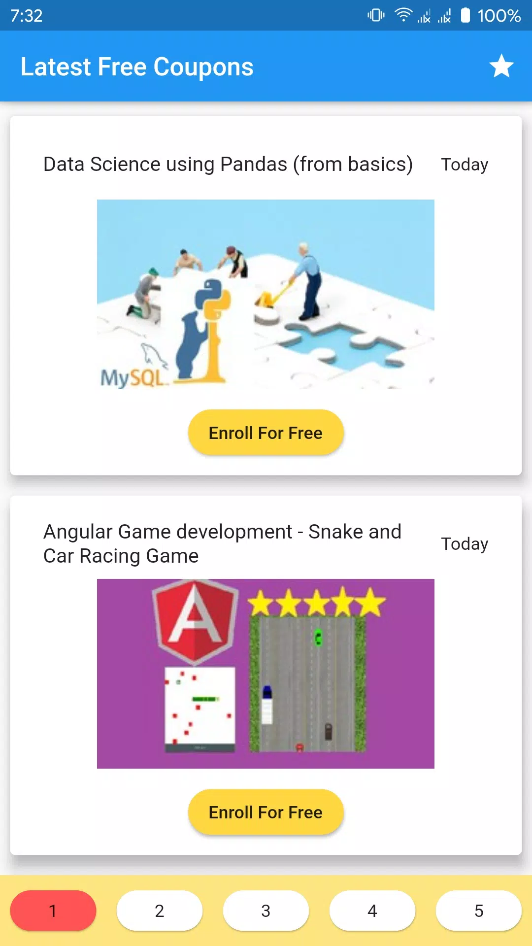 Android udemy free coupon