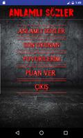 Anlamlı Sözler Poster