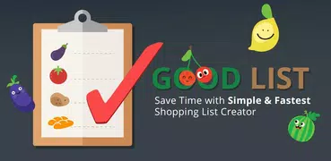 Good List - Grocery List App
