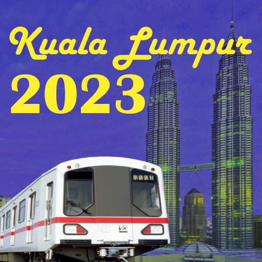 Kuala Lumpur MRT tren Mapa2023