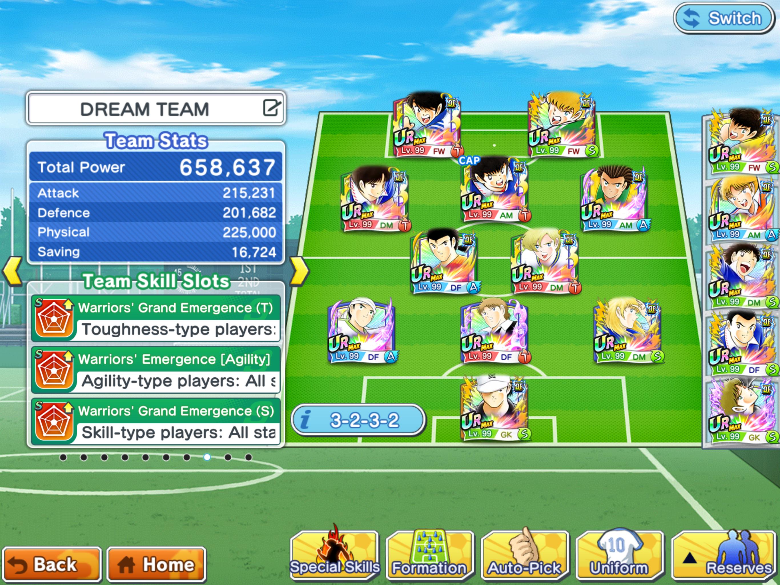 Captain Tsubasa (Flash Kicker) Dream Team for Android