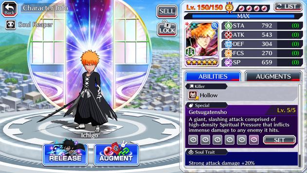 BLEACH Brave Souls - 3D Action تصوير الشاشة 4