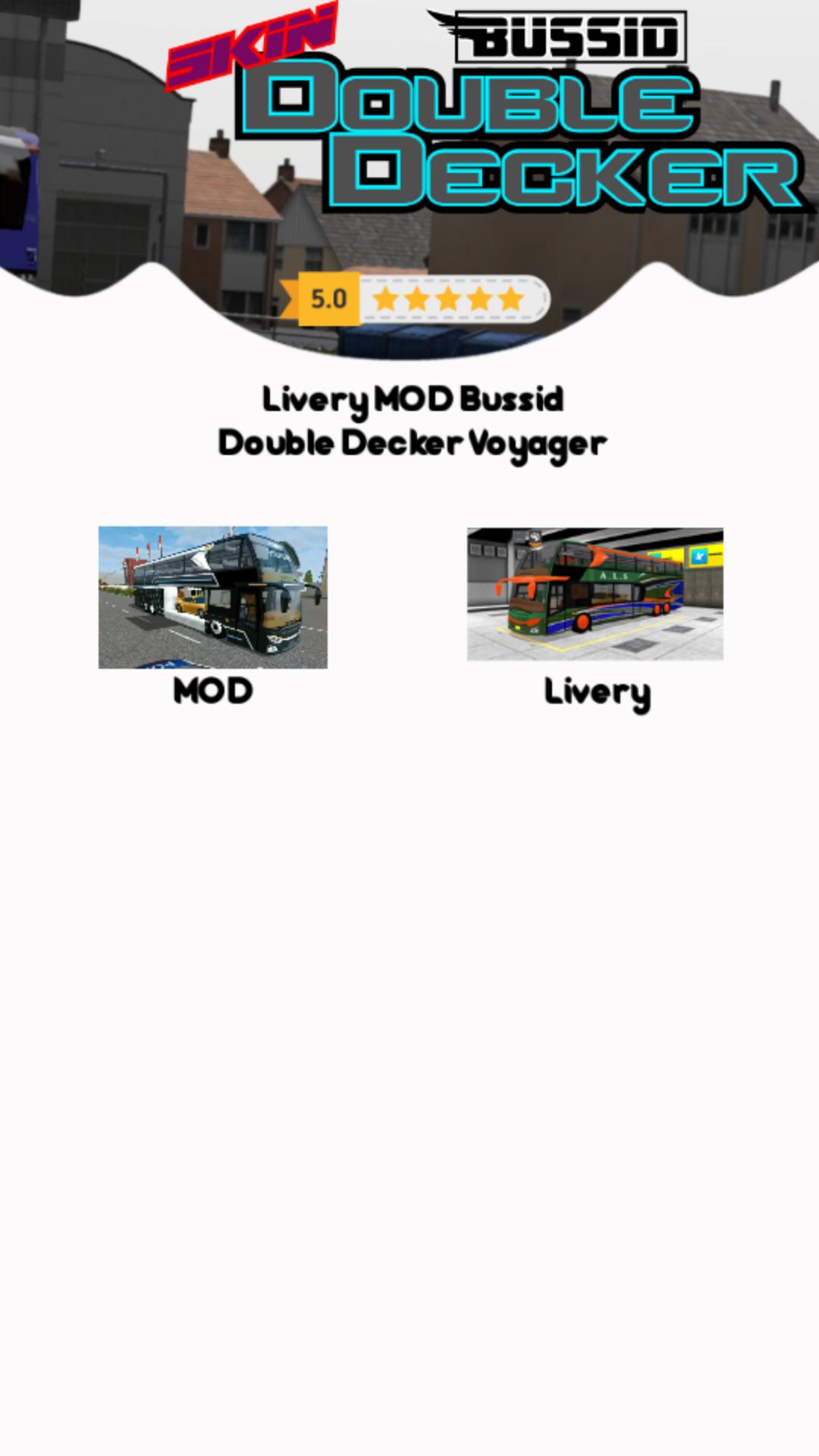 Livery Bussid Double Decker Stj Rubya 2 99 Mb Share Mod