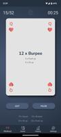 Deck of Cards - Home Workout imagem de tela 1