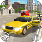 Taxi Simulator 3D - Crazy Taxi Driver Game ไอคอน