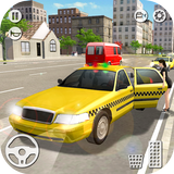 Taxi Simulator 3D - Crazy Taxi Driver Game 아이콘