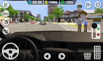 Taxi Simulator 3D - Crazy Taxi Driver Game ảnh chụp màn hình 2