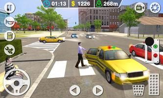 Taxi Simulator 3D - Crazy Taxi Driver Game ภาพหน้าจอ 3